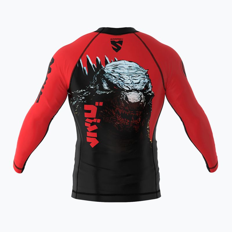 SMMASH Zilla, paraschiena a maniche lunghe per bambini, rosso 2