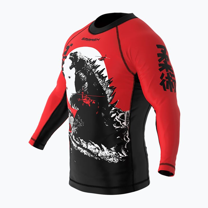 SMMASH Zilla, paraschiena a maniche lunghe per bambini, rosso 4