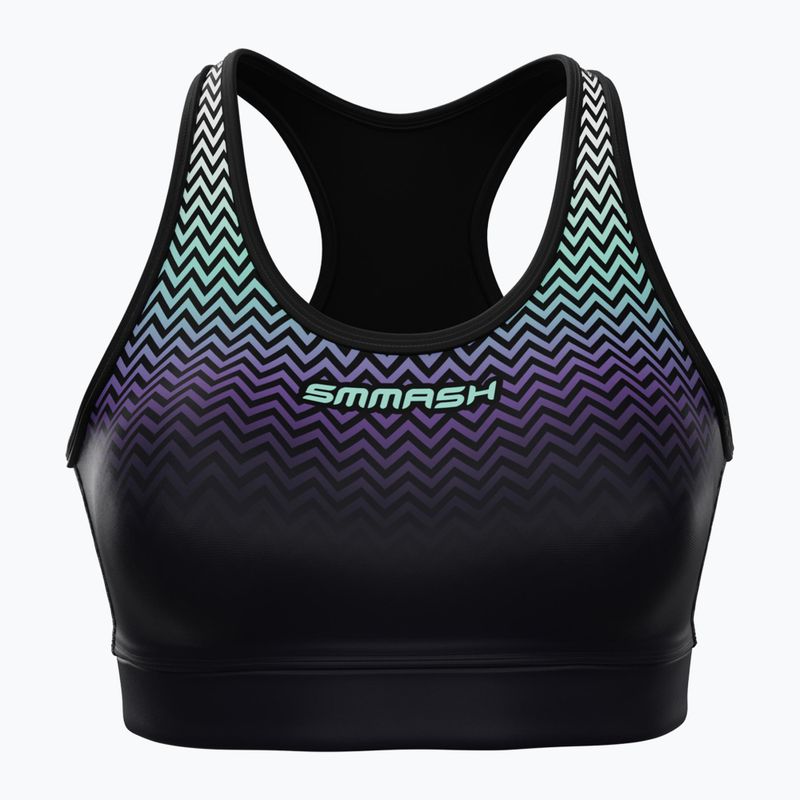 SMMASH Reggiseno fitness magnetico nero