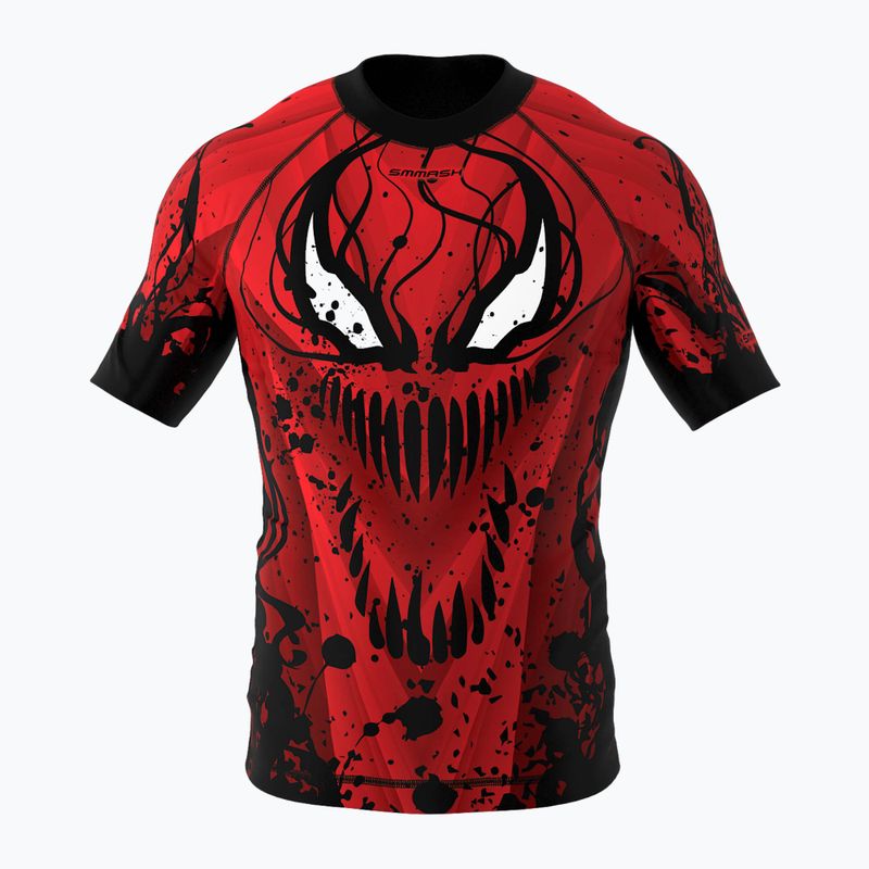 SMMASH Carnage, costume da bagno da uomo, rosso