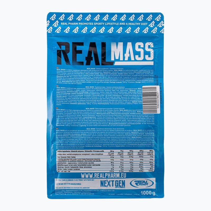 Real Pharm Real Mass Gainer al cioccolato 2