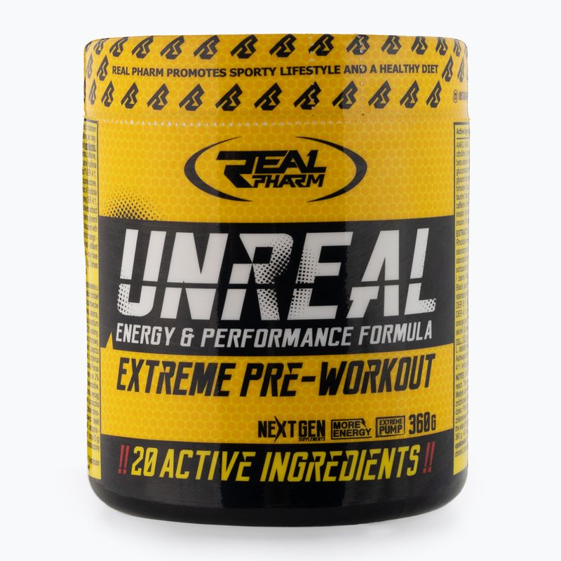 Pre-allenamento Real Pharm Unreal al ribes nero
