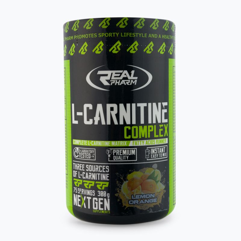 L-Carnitina Real Pharm L-Carnitine Complex Limone-Arancia