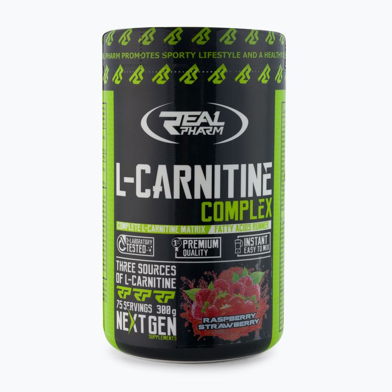 L-Carnitina Real Pharm L-Carnitina Complex Mirtillo rosso-Strawberry