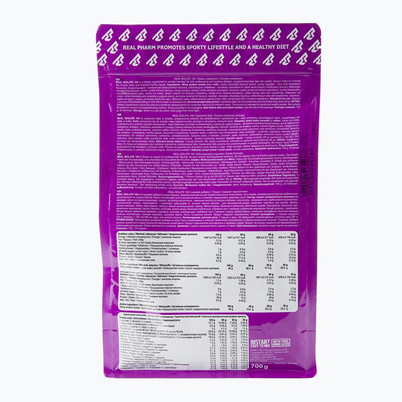 Siero di latte Real Pharm Real Isolate Millionaire Cake 2