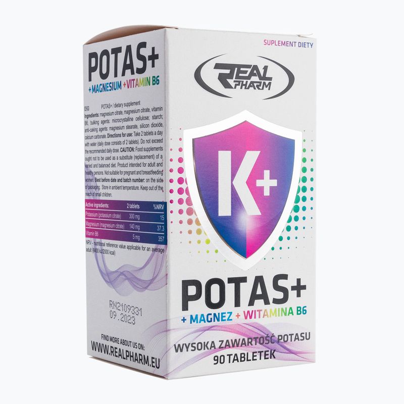 Integratore Real Pharm Potassio+Magnesio+B6