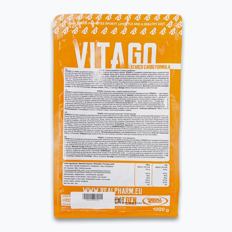 Carboidrati Real Pharm Vita GO Lampone 2