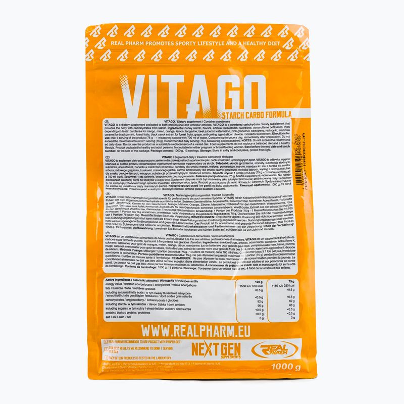 Carboidrati Real Pharm Vita GO Mango Maracuja 2