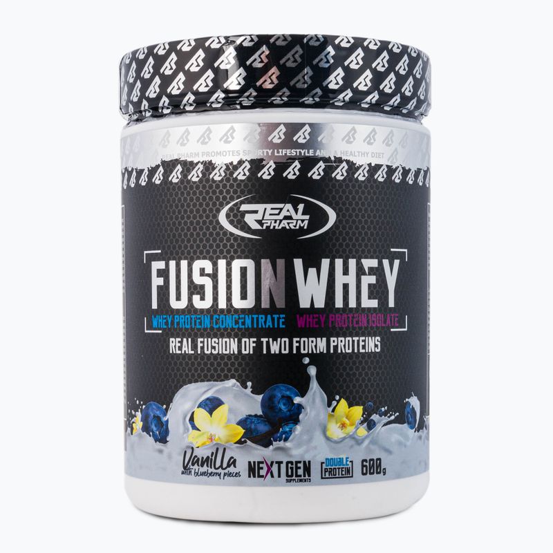 Siero di latte Real Pharm Fusion Vaniglia-Mirtillo