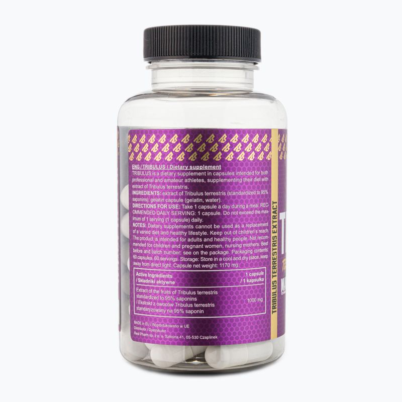 Potenziatore del testosterone Real Pharm Tribulus 1000mg 2