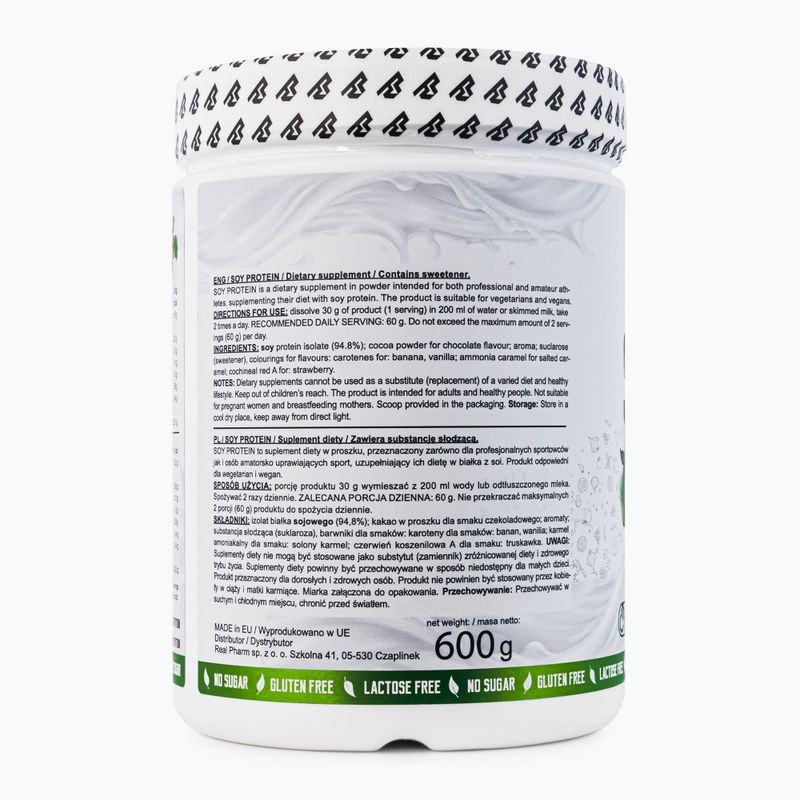 Proteine del siero del latte Real Pharm Soy Protein Banana 3