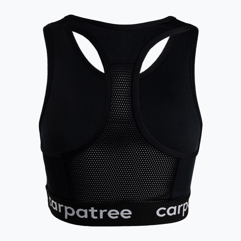 Reggiseno fitness Carpatree X-mesh nero 2
