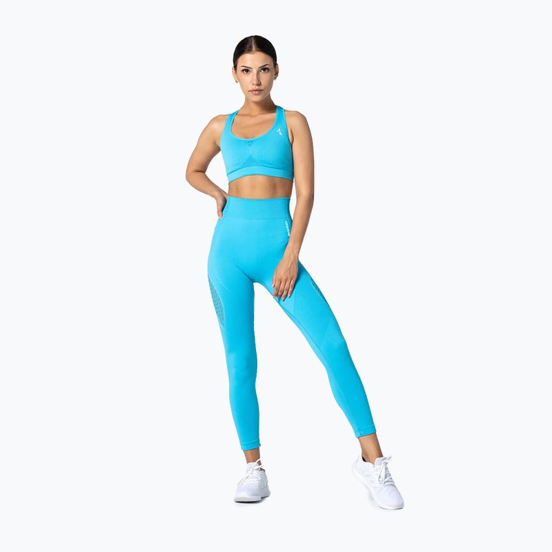 Leggings donna Carpatree Phase Seamless azzurro 2