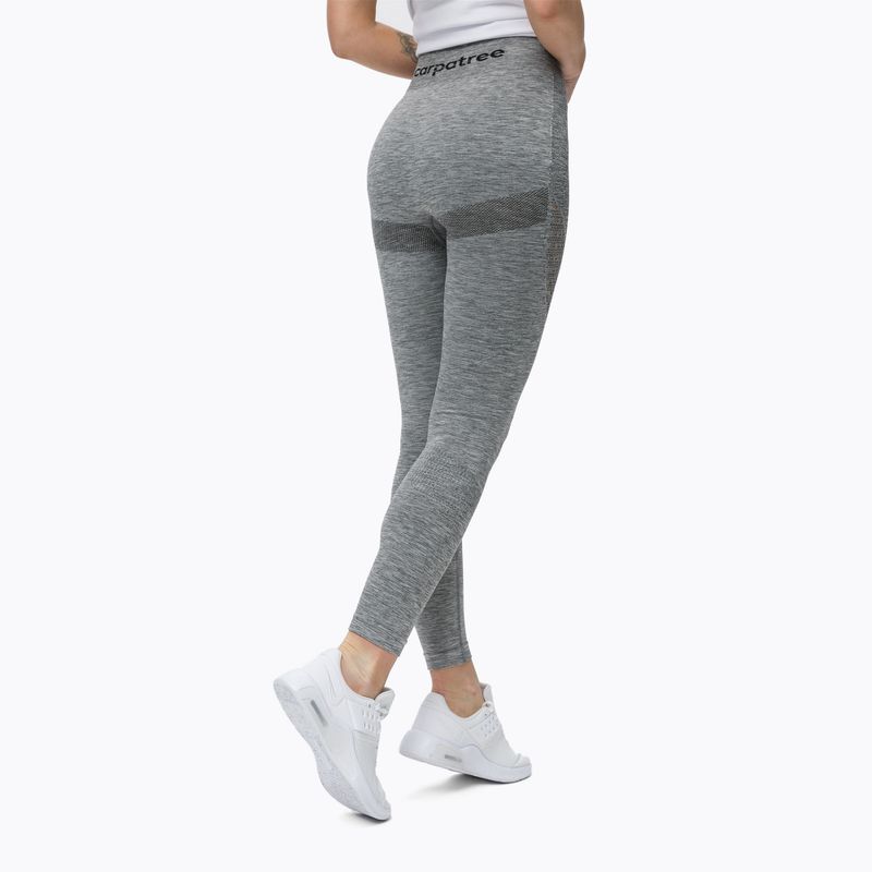 Leggings donna Carpatree Phase Senza cuciture grigio melange 3