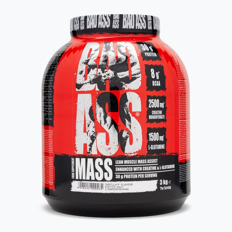 Fitness Authority Gainer Bad Ass Mass 3 kg vaniglia