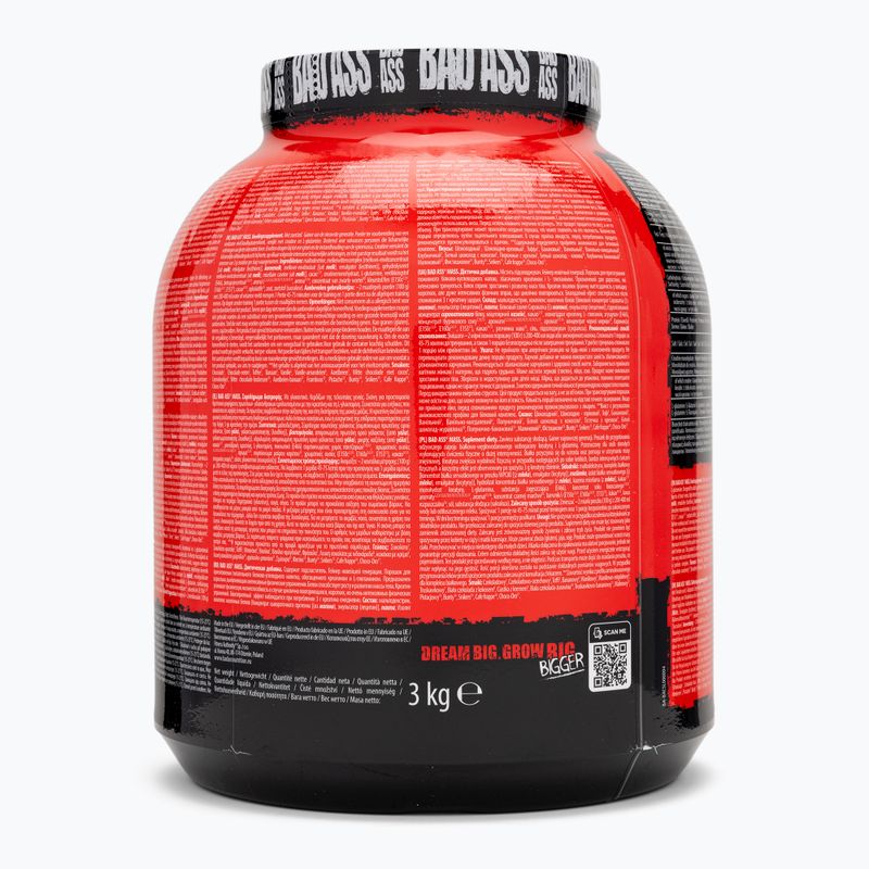 Fitness Authority Gainer Bad Ass Mass 3 kg vaniglia 3