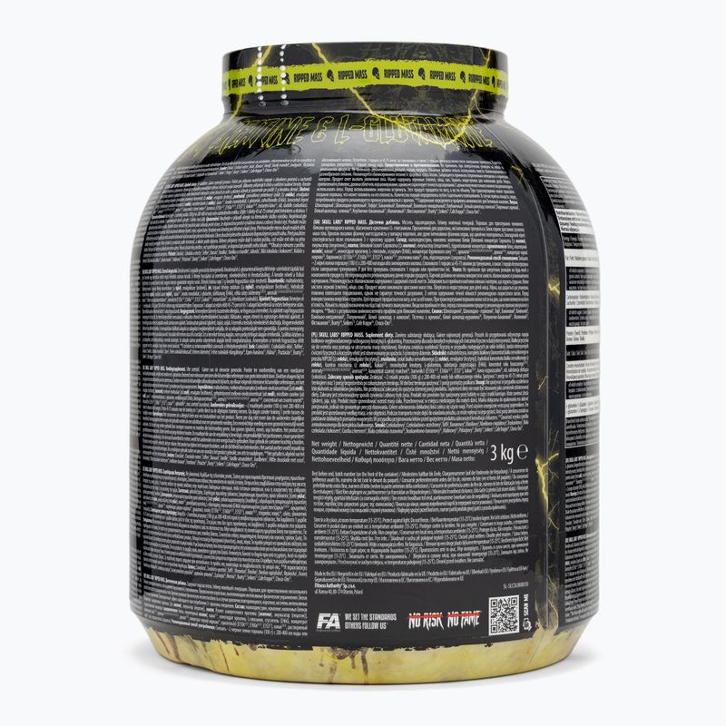 Fitness Authority Gainer Skull Labs Ripped 3 kg vaniglia 3