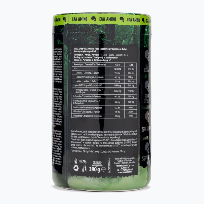 Fitness Authority Skull Labs EAA Amino 390 g agrumi/pesca 2