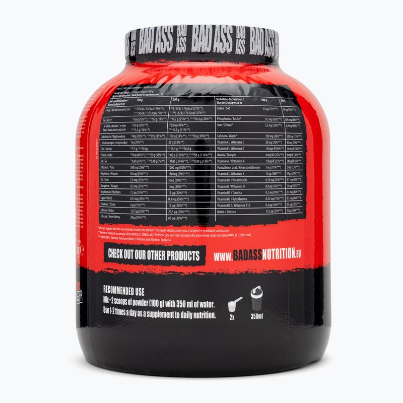 Fitness Authority Bad Ass Meal gainer 2,5 kg burro di arachidi 2