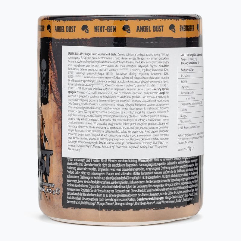 Fitness Authority pre-allenamento Skull Labs Ange Dust 270 g mango/limone 3