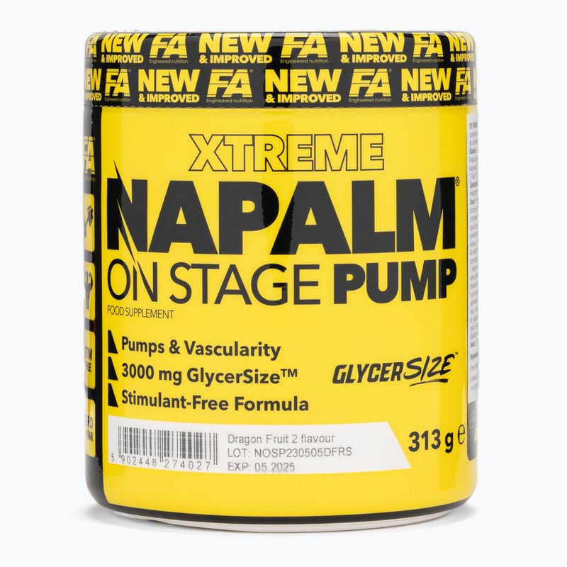 Fitness Authority pre-allenamento Napalm On Stage Pump 313 g frutto del drago