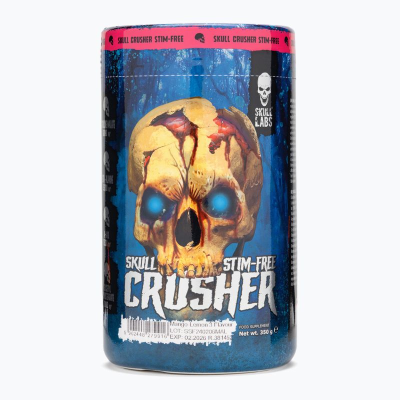 Fitness Authority pre-allenamento Skull Labs Skull Crusher Stim Free 350 g mango/limone