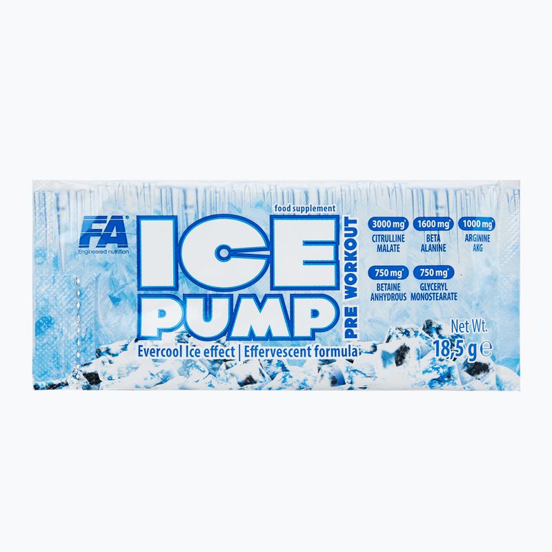 Fitness Authority pre-allenamento Fa Ice Pump Pre Workout 18,5 g mango ghiacciato/frutto della passione