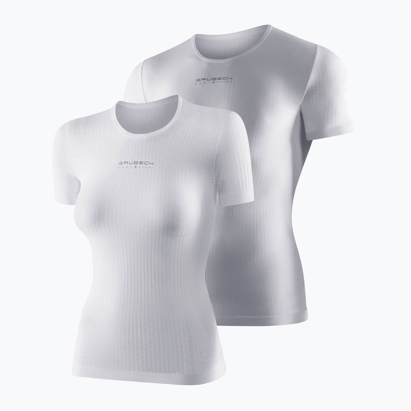 Brubeck SS10540 Maglietta termica Base Layer bianco