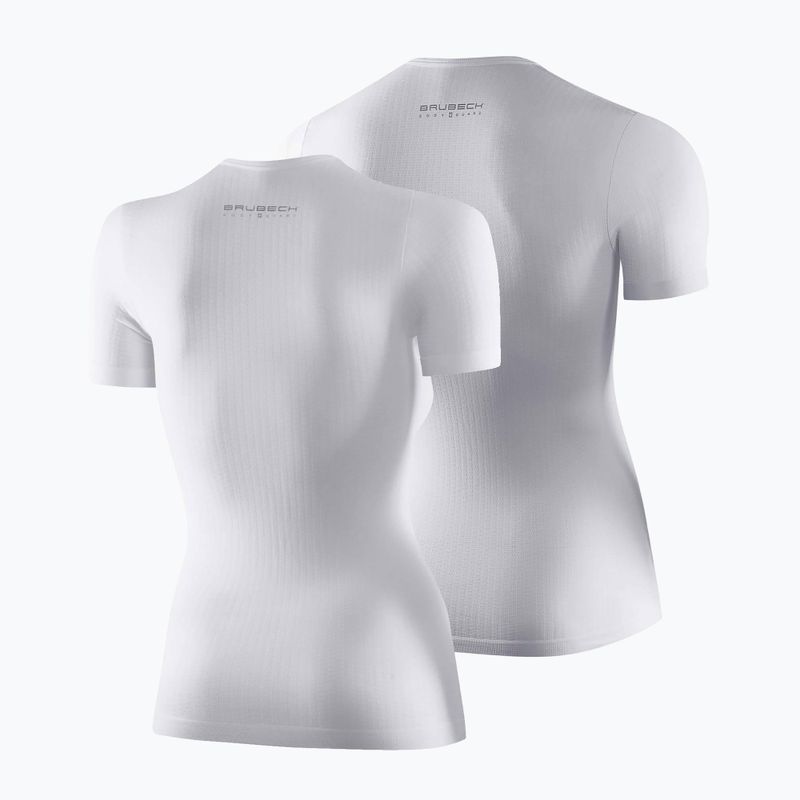 Brubeck SS10540 Maglietta termica Base Layer bianco 2