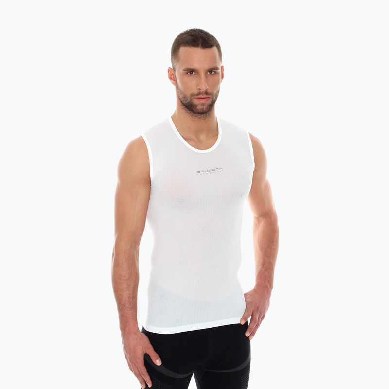 Maglietta termica Brubeck Base Layer bianco 2
