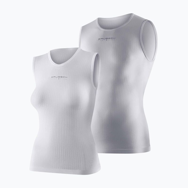 Maglietta termica Brubeck Base Layer bianco 5