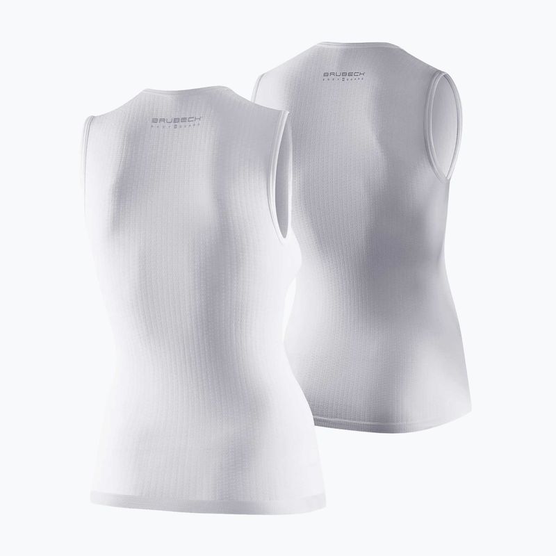 Maglietta termica Brubeck Base Layer bianco 6