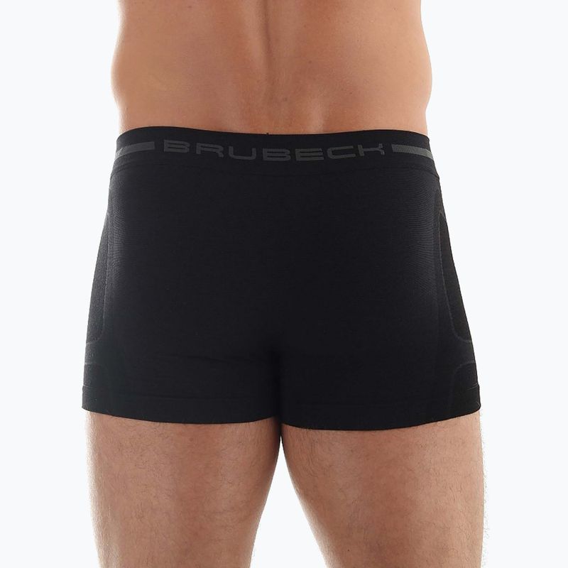 Boxer termici da uomo Brubeck Comfort Wool black 3
