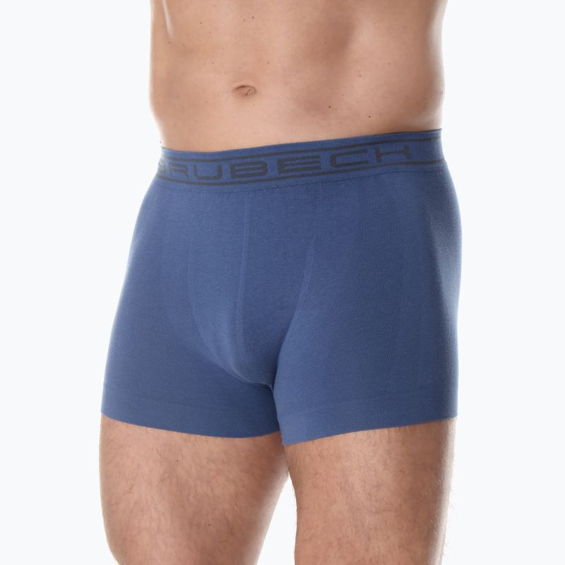 Boxer termici uomo Brubeck Comfort Cotton navy 2