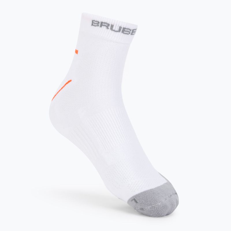 Calze da corsa da uomo Brubeck BRU002 Running Light white