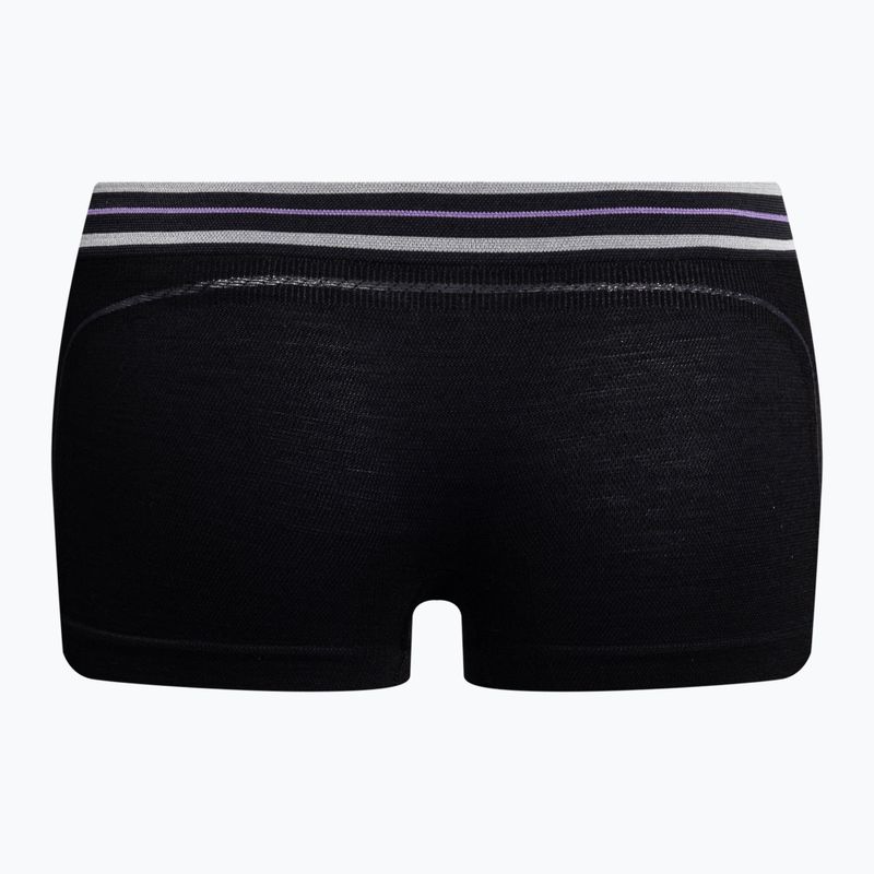 Brubeck boxer termico donna BX10860 Active Wool nero 2