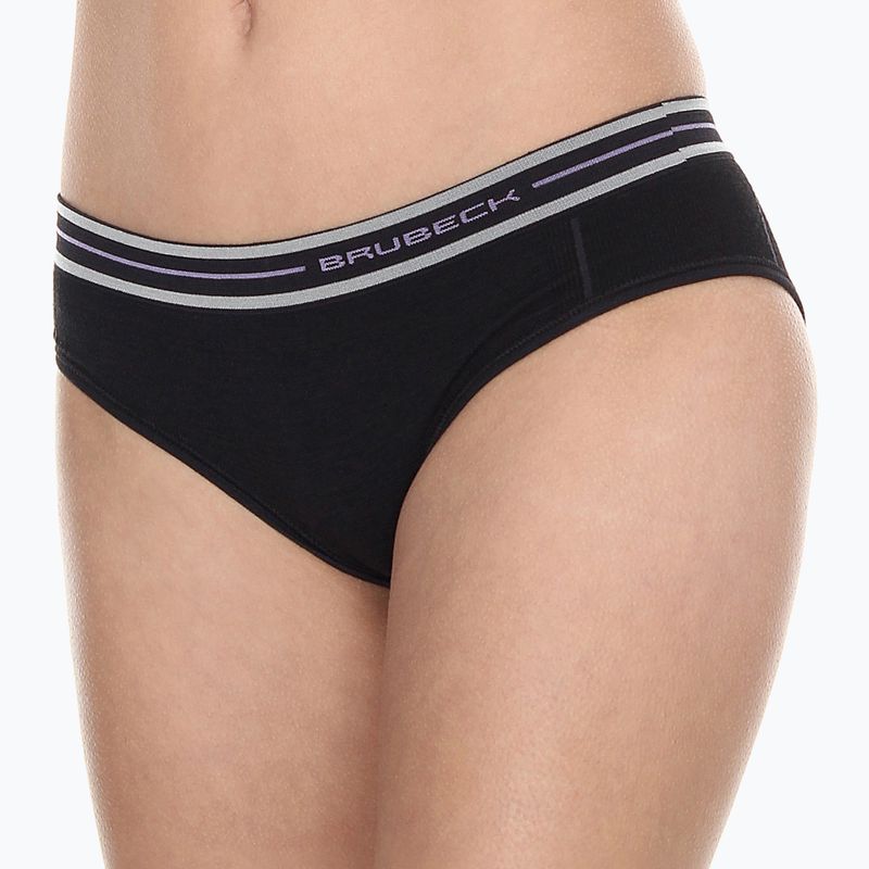 Slip termoattivo donna Brubeck Hipster Active Wool nero 2