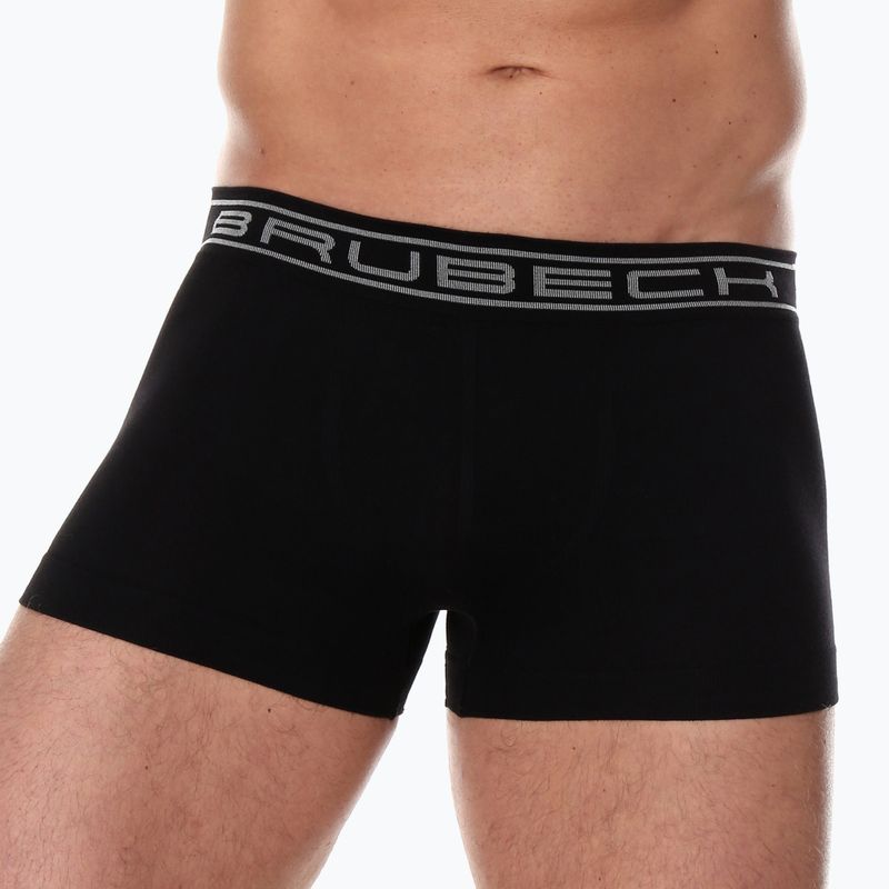 Boxer termico da uomo Brubeck BX10050A Comfort Cotone nero 5