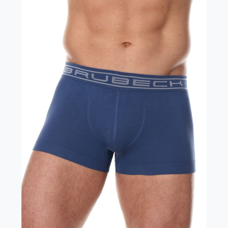 Boxer termici da uomo Brubeck Comfort Cotton indigo blue 2