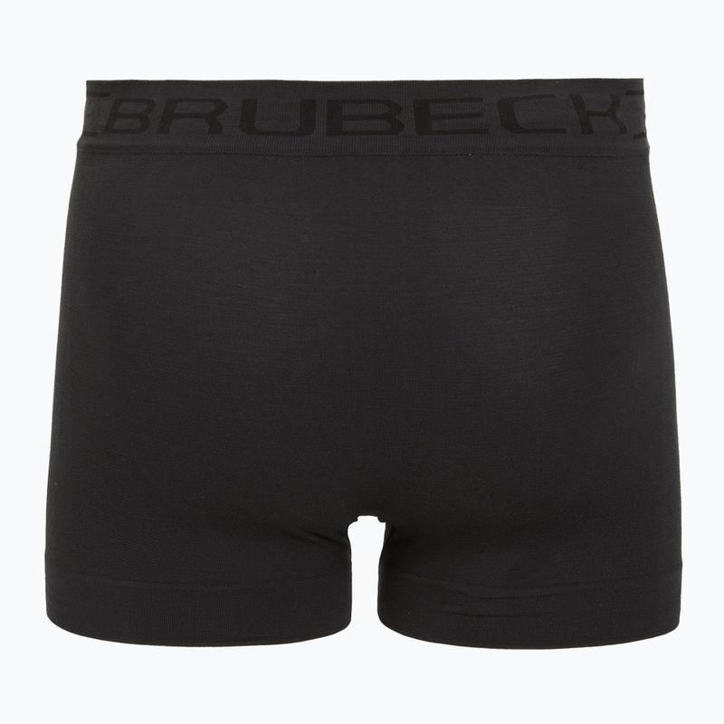 Boxer termici da uomo Brubeck Classic Comfort Cotton grigio scuro 2