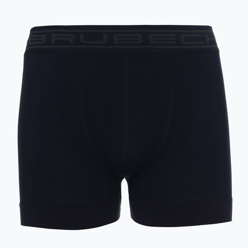 Boxer termico da uomo Brubeck BX00501A Comfort Cotone blu navy 2