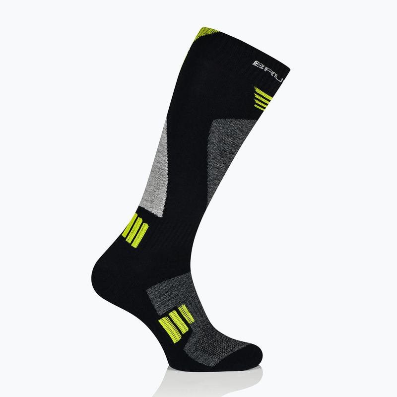 Calze da sci da uomo Brubeck Ski Force nero / verde 2