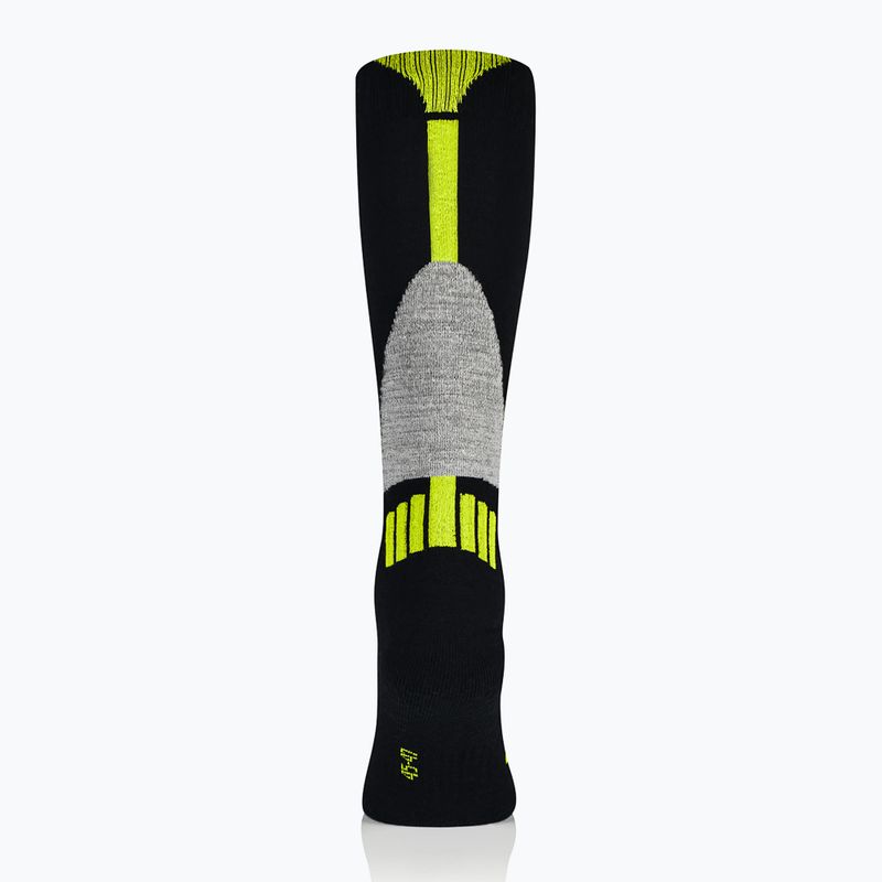 Calze da sci da uomo Brubeck Ski Force nero / verde 3
