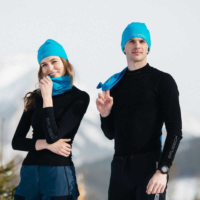 Maglia termica da uomo Brubeck Extreme Thermo nera 4