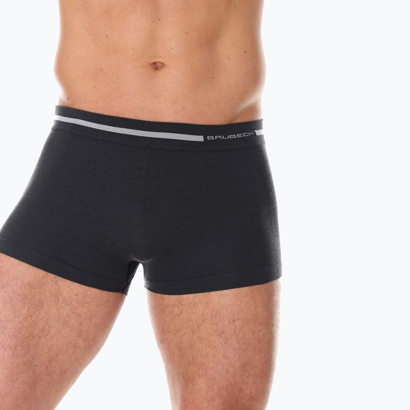 Boxer termici da uomo Brubeck Comfort Wool graphite 2