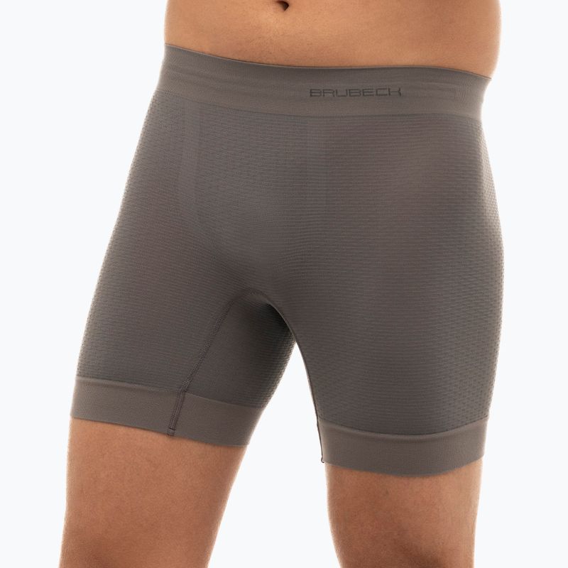 Boxer termici da uomo Brubeck BX11160 Base Layer grigio 5