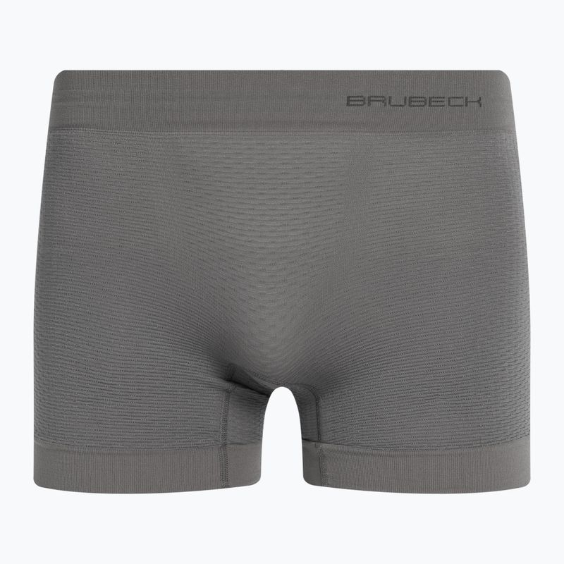 Boxer termici da uomo Brubeck BX11160 Base Layer grigio
