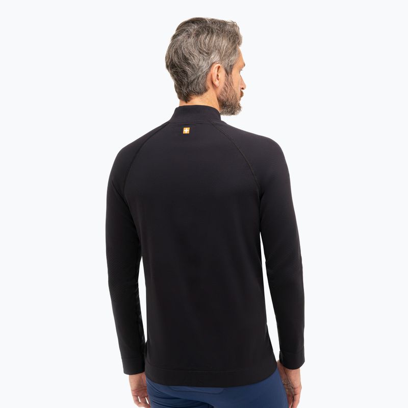 Felpa termica da uomo Brubeck LS1408 Athletic nero / nero 2