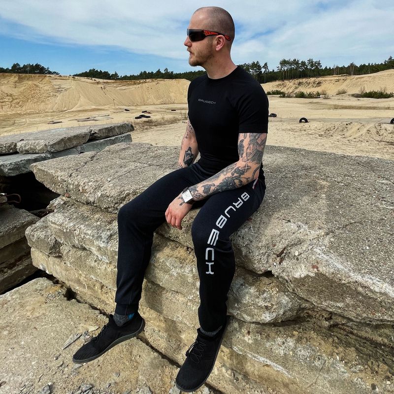 T-shirt termica da uomo Brubeck SS13740 3D Pro nero 3