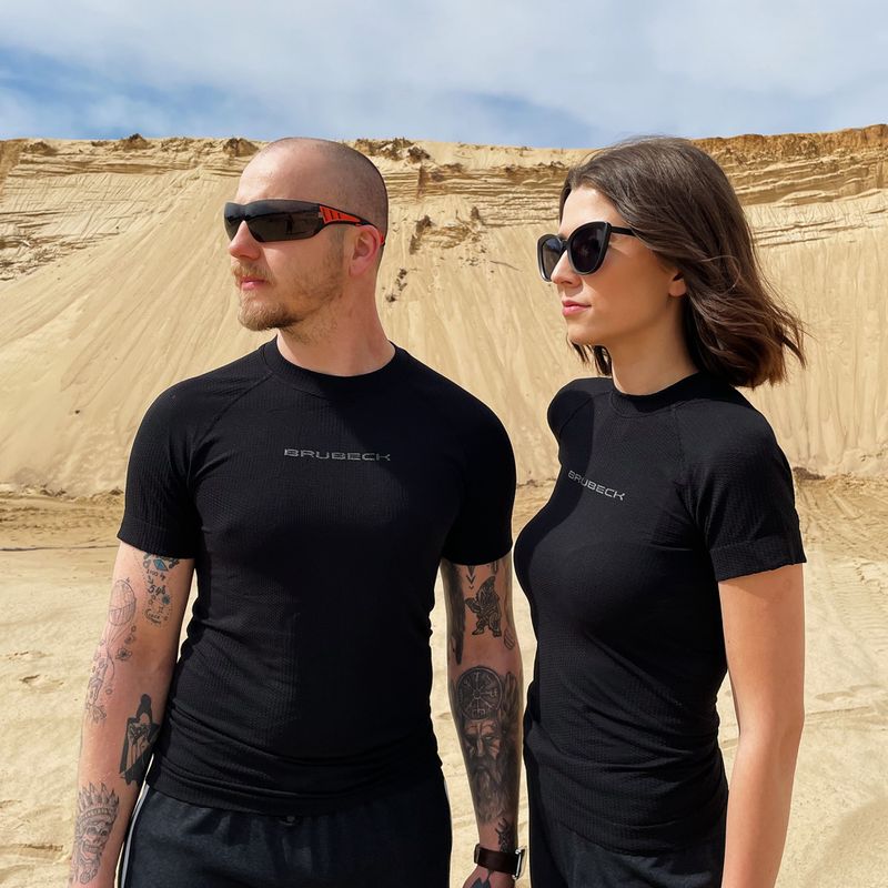 T-shirt termica da uomo Brubeck SS13740 3D Pro nero 5